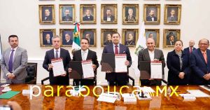 Firma Armenta el Pacto a Favor del Empleo con empresarios