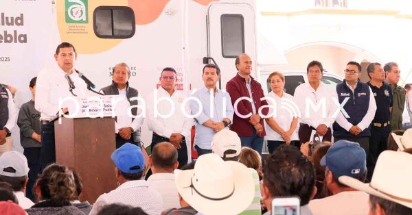 Encabeza Armenta Jornada de Salud en Tlachichuca