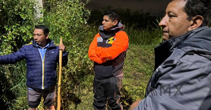 Acude Omar Mu&ntilde;oz a zonas afectadas por lluvias en Cuautlancingo