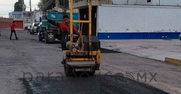 Fortalece bacheo la infraestructura en la capital