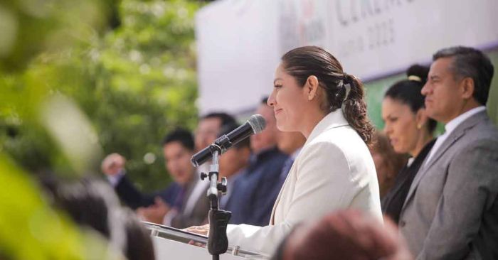 Encabeza Lupita Cuautle ceremonia de inicio de mes