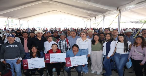 Impulsan en Xiutetelco el desarrollo agrícola y comunitario