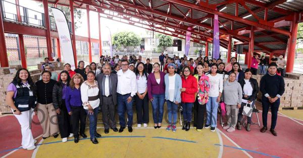 Beneficia DIF San Andrés Cholula a 4 mil alumnos con programa "Desayunos Escolares"