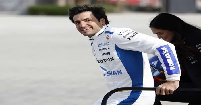 Se sorprende Carlos Sainz con su nuevo Williams