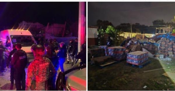 Catean inmueble en La Resurrección y recuperan 19 toneladas de mercancía robada