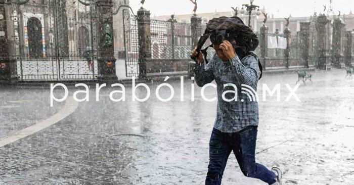 Emite PC municipal recomendaciones ante lluvias y tormentas el&eacute;ctricas en Puebla