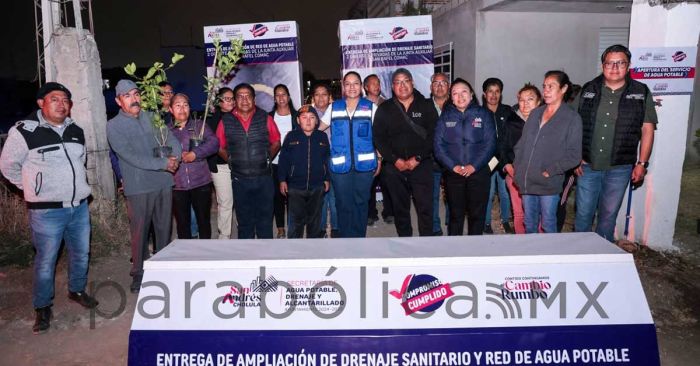 Fortalece Ayuntamiento de San Andr&eacute;s Cholula infraestructura hidr&aacute;ulica
