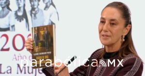 Presenta Sheinbaum su primer libro en la ma&ntilde;anera