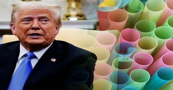 Firmará Trump decreto contra los popotes de papel y promete "volver al plástico"
