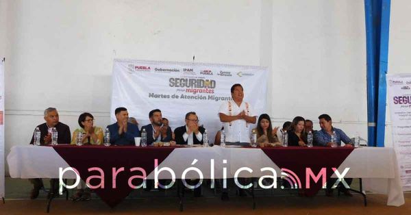 Acerca Gobierno estatal apoyos a migrantes en Tecamachalco