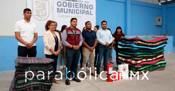 Se habilitan albergues temporales en Cuautlancingo ante la temporada de lluvias: Omar Muñoz