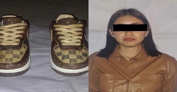 Detienen a ladrona de tenis Nike-Louis Vuitton de 1.2 mdp, tiene otras 6 detenciones por robo