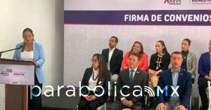 Firma San Andrés Cholula convenios para becas en universidades privadas