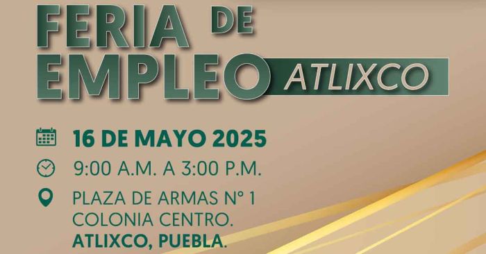Presenta Ariadna Ayala la &quot;Feria del Empleo Atlixco&quot;
