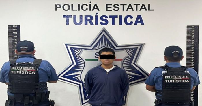 Detienen a un hombre con posible LSD y marihuana en el Centro Hist&oacute;rico de Puebla