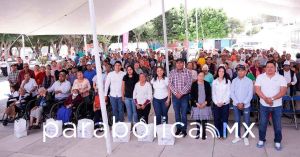 Llegan apoyos alimentarios a miles de familias en San Andrés Cholula: Lupita Cuautle