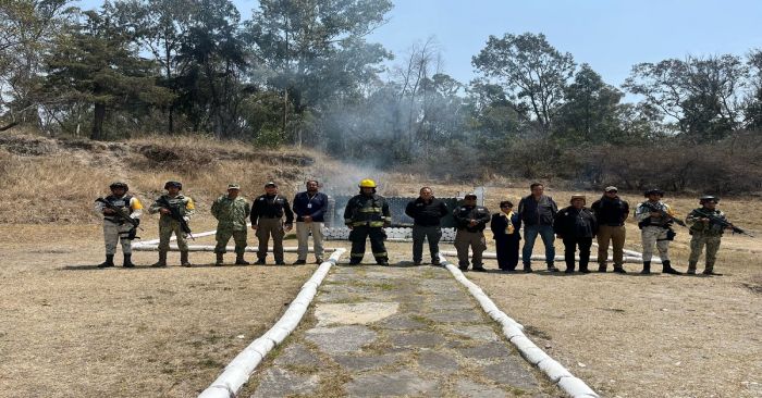 Incineran 119 kilos de narcóticos en la 25 ZM