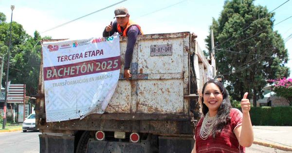 Supervisa Tonantzin Fern&aacute;ndez bacheo en San Pedro Cholula