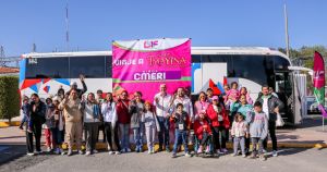 Realizan viaje a Mundo Imáyina con niños del CMERI
