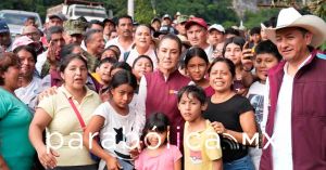 Inicia censo en Huehuetla; hay apertura parcial de caminos: Sheinbaum