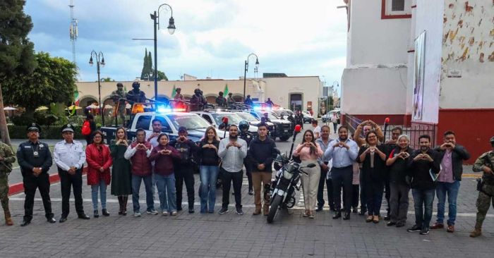 Consolita Tonantzin Fern&aacute;ndez consolida estrategia de seguridad en San Pedro Cholula