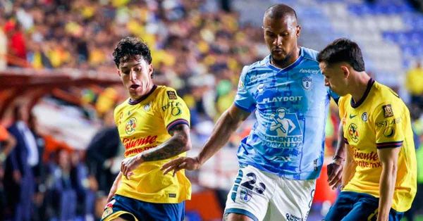 Empatan Pachuca y América en la ida de cuartos de final