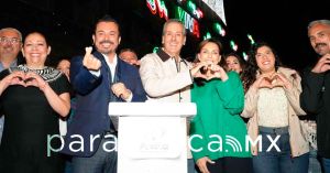 Realiza Pepe Chedraui el encendido del primer Centro Hist&oacute;rico por las Fiestas Patrias 2025
