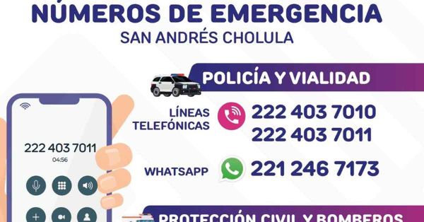 Mantiene San Andr&eacute;s Cholula vigilancia permanente ante precipitaciones pluviales