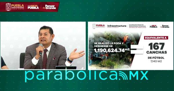 Superan faenas el millón de metros cuadrados de deshierbe: Armenta