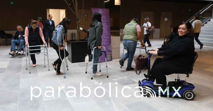 Concientiza Luana Amador a la prensa sobre la inclusión a personas con discapacidad