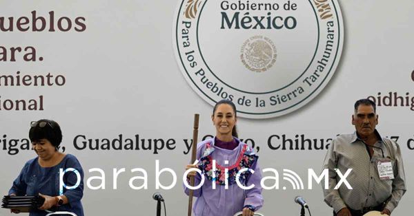Restituye Sheinbaum tierras a los pueblos &Oacute;dami y Rar&aacute;muri en Chihuahua