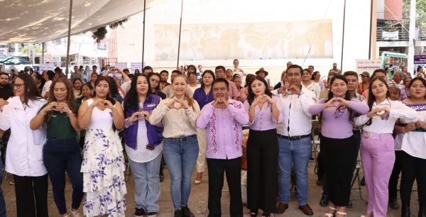 Realizan Jornada Violeta en Tepexi de Rodríguez