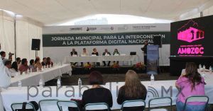 Realizan en Amozoc jornada municipal para la adhesión de la Plataforma Digital Nacional