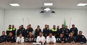 Promete Pepe Chedraui a policías trabajar en rezagos heredados en la SSC