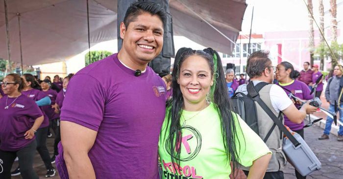 Encabeza Omar Mu&ntilde;oz en Cuautlancingo &ldquo;Primer Zumbat&oacute;n Estatal 2025&rdquo;