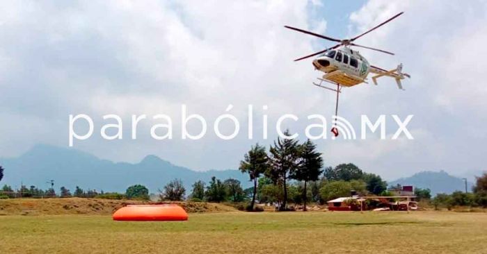 Controlan incendio en Zacatlán; descarta PC daños a personas o viviendas