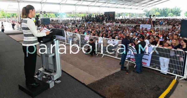 Arranca Sheinbaum en Guanajuato su gira de rendici&oacute;n de cuentas por el pa&iacute;s