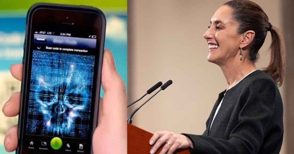 Confirma Sheinbaum hackeo de su celular
