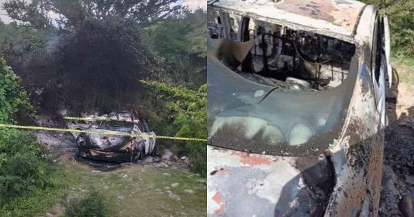 Hallan restos de personas calcinadas en la carretera Izúcar-Huajuapan