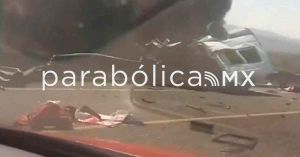 Ofrece Gobierno de Puebla acompañamiento institucional por accidente en la Cuacnopalan-Oaxaca