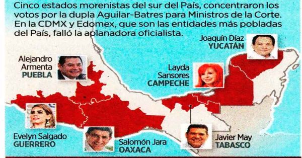 Premio a la operación electoral en tiempos de la 4T