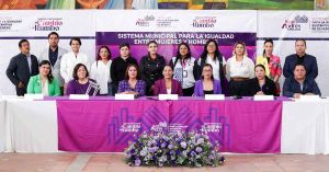 Reinstala Lupita Cuautle el SMPASEVM en favor de las mujeres