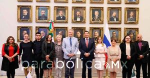 Refrenda Puebla lazos históricos con Rusia; recibe Armenta al embajador Nikolay Sofinskiy