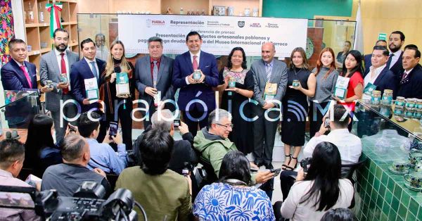 Presenta Armenta en CDMX el Café Soluble “Puebla Cinco de Mayo”