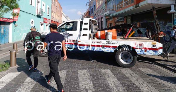 Mantiene Segom operativo antiambulantes en el Centro Hist&oacute;rico