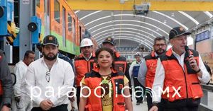 Supervisa Clara Brugada la moernización de la Línea A del Metro