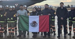 Es México, generoso y solidario: Sheinbaum; parte misión a California