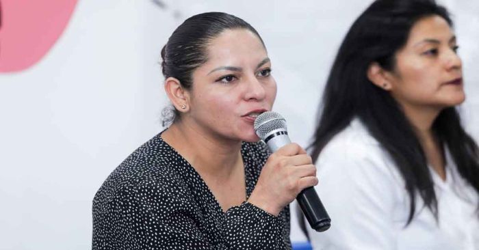 Presenta Lupita Cuautle avances de gobierno ante sector empresarial
