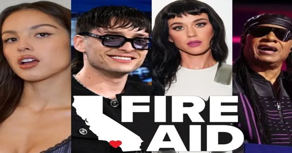 Realizarán concierto benéfico por incendios en California