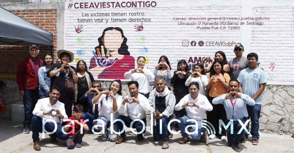 Promueve CEEAVI la campaña “Mural por la paz y la dignidad de las víctimas”